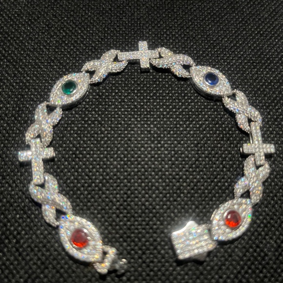 7.5in VVS Moissanite Bracelet - Picture 3 of 3